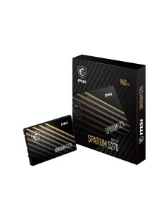 MSI Spatium S270 SATA 2.5 960GB 2.5" Serial ATA III 3D NAND