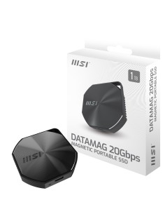 MSI DATAMAG 20GBPS 2TB unidad externa de estado sólido USB Tipo C USB 3.2 Gen 2x2 Negro 2