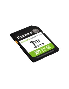 Kingston Technology 1 TB SDXC Canvas Select Plus Gen3 150 MB s C10 UHS-I U3 V30 2