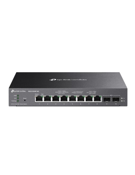 TP-Link Omada SG2210XMP-M2 switch Gestionado L2 L2+ 2.5G Ethernet (100 1000 2500) Energía sobre Ethernet (PoE) Montaje en