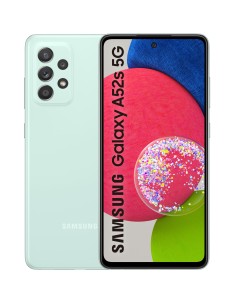 Samsung Galaxy A52s 5G SM-A528B 16,5 cm (6.5") Ranura híbrida Dual SIM Android 11 USB Tipo C 6 GB 128 GB 4500 mAh Color menta