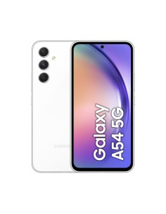 Samsung Galaxy A54 5G 16,3 cm (6.4") SIM doble Android 13 USB Tipo C 8 GB 256 GB 5000 mAh Blanco