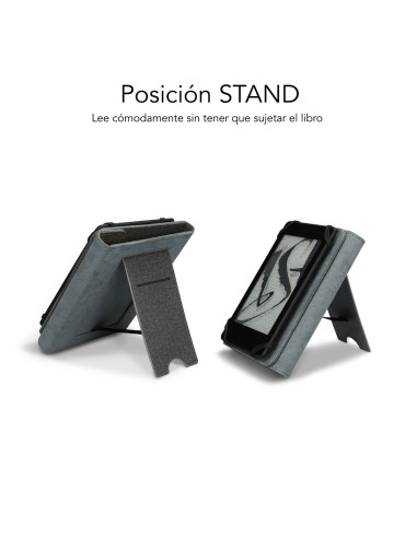 SUBBLIM FUNDA EBOOK CLEVER STAND 6'' GREY