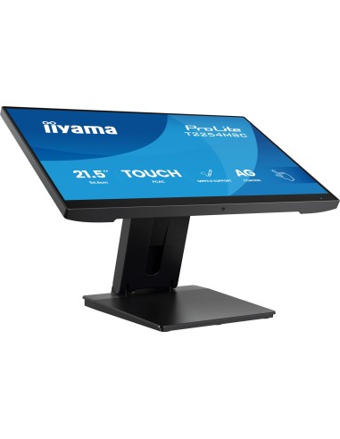 iiyama T2254MSC-B2AG pantalla para PC 54,6 cm (21.5") 1920 x 1080 Pixeles Full HD LED Pantalla táctil Negro