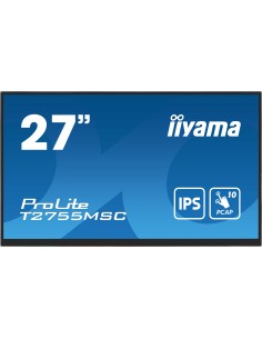 iiyama ProLite T2755MSC-B1 pantalla para PC 68,6 cm (27") 1920 x 1080 Pixeles Full HD LED Pantalla táctil Mesa Negro 2