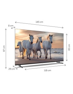 Thomson 65UA5S13 Televisor 165,1 cm (65") 4K Ultra HD Smart TV Wifi Negro 2