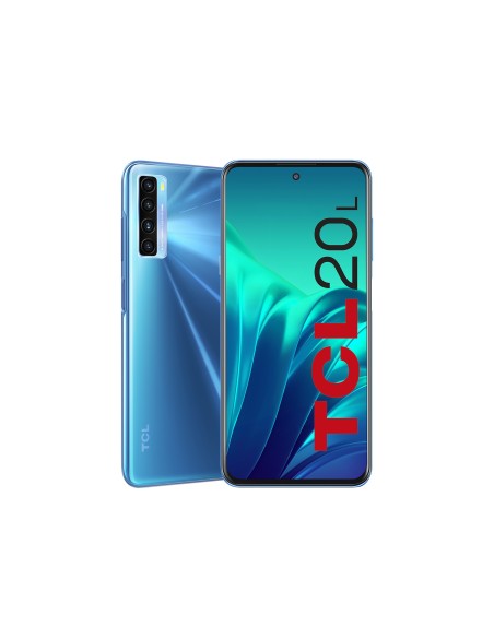 TCL 20 20L 16,9 cm (6.67") Ranura híbrida Dual SIM Android 11 4G USB Tipo C 4 GB 128 GB 5000 mAh Azul
