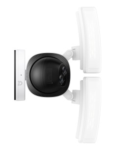 Eufy Security Floodlight Camera E340 con cable, giro de 360° e inclinación, grabación ininterrumpida, Wi-Fi de doble banda, 2