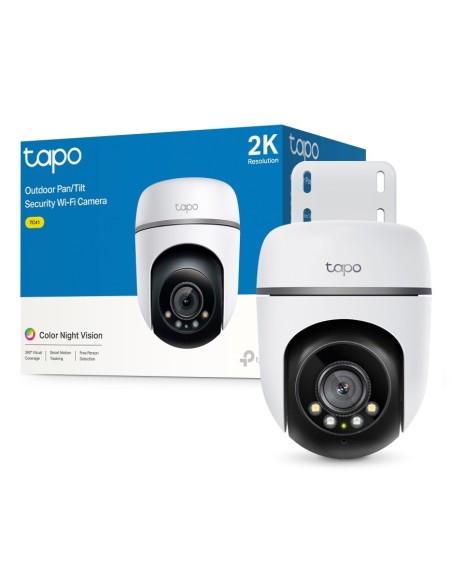 TP-Link Tapo TC41 V2 Esférico Cámara de seguridad IP Interior y exterior 2304 x 1296 Pixeles Techo Pared Poste
