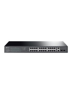 TP-Link TL-SG1428PE switch Gestionado L2 Gigabit Ethernet (10 100 1000) Energía sobre Ethernet (PoE) 1U Negro