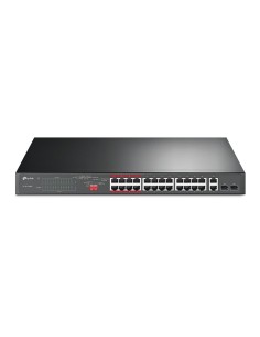 TP-Link TL-SL1226P switch No administrado Gigabit Ethernet (10 100 1000) Energía sobre Ethernet (PoE) 1U Gris