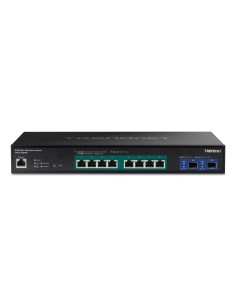 Trendnet TPE-3102WS switch Gestionado 2.5G Ethernet (100 1000 2500) Energía sobre Ethernet (PoE) Negro 2
