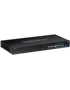Trendnet TPE-BG182G switch No administrado Gigabit Ethernet (10 100 1000) Energía sobre Ethernet (PoE) 1U Negro