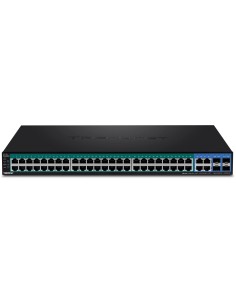 Trendnet TPE-5048WS switch Gestionado Gigabit Ethernet (10 100 1000) Energía sobre Ethernet (PoE) 1U Negro 2