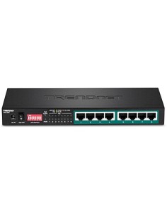 Trendnet TPE-LG80 switch No administrado Gigabit Ethernet (10 100 1000) Energía sobre Ethernet (PoE) Negro 2