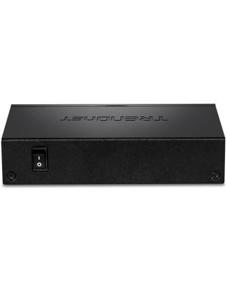 Trendnet TPE-TG52 switch No administrado Gigabit Ethernet (10 100 1000) Energía sobre Ethernet (PoE) Negro