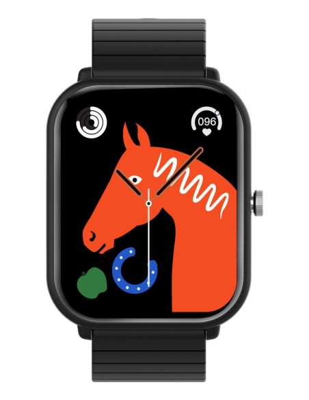 Celly TRAINERMATE2BK Relojes inteligentes y deportivos 5,11 cm (2.01") Digital 240 x 296 Pixeles Pantalla táctil Negro