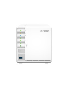 QNAP TS-364 NAS Torre Intel® Celeron® N5095 8 GB DDR4 0 TB QNAP Turbo System Blanco