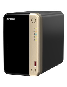 QNAP TS-264 NAS Torre Intel® Celeron® N5095 8 GB 0 TB QNAP QTS Negro, Oro 2