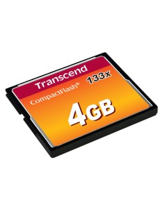 Transcend TS4GCF133 memoria flash 4 GB CompactFlash MLC 2