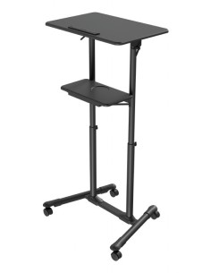 Gembird TVS-DESK-01-BK escritorio de pie Negro 2