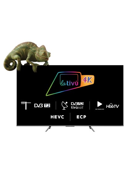 TCL C63 75C631 Televisor 190,5 cm (75") 4K Ultra HD Smart TV Wifi Plata