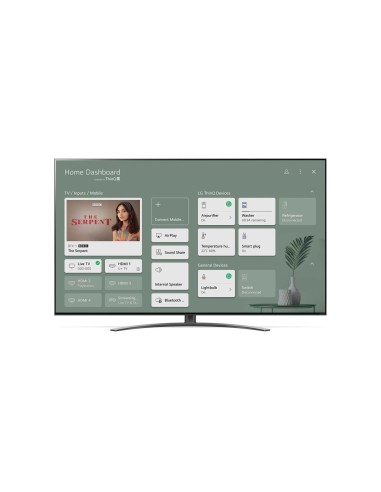 LG NanoCell NANO86 75NANO866PA Televisor 190,5 cm (75") 4K Ultra HD Smart TV Wifi Negro, Plata