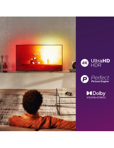 Philips 75PUS7805 12 Televisor 190,5 cm (75") 4K Ultra HD Smart TV Wifi Gris