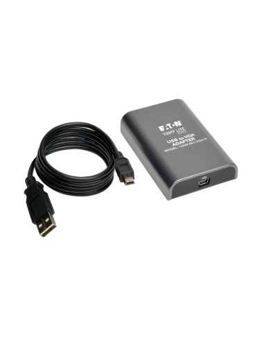 Tripp Lite U244-001-VGA-R Adaptador para Dos Monitores USB 2.0 a VGA, 128 MB SDRAM, 1920 x 1080 (1080p) @ 60 Hz