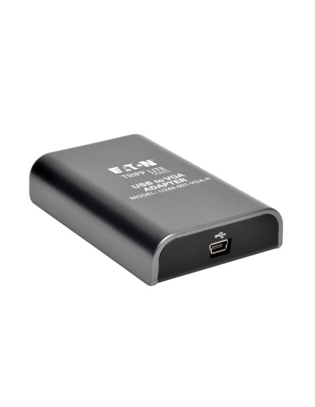 Tripp Lite U244-001-VGA-R Adaptador para Dos Monitores USB 2.0 a VGA, 128 MB SDRAM, 1920 x 1080 (1080p) @ 60 Hz