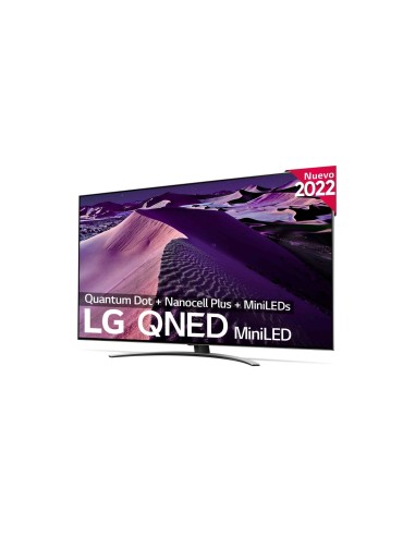 LG QNED MiniLED 75QNED876QB Televisor 190,5 cm (75") 4K Ultra HD Smart TV Wifi Negro, Plata