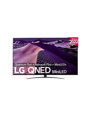 LG QNED MiniLED 75QNED876QB Televisor 190,5 cm (75") 4K Ultra HD Smart TV Wifi Negro, Plata