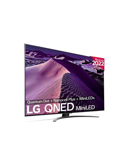 LG QNED MiniLED 75QNED876QB Televisor 190,5 cm (75") 4K Ultra HD Smart TV Wifi Negro, Plata