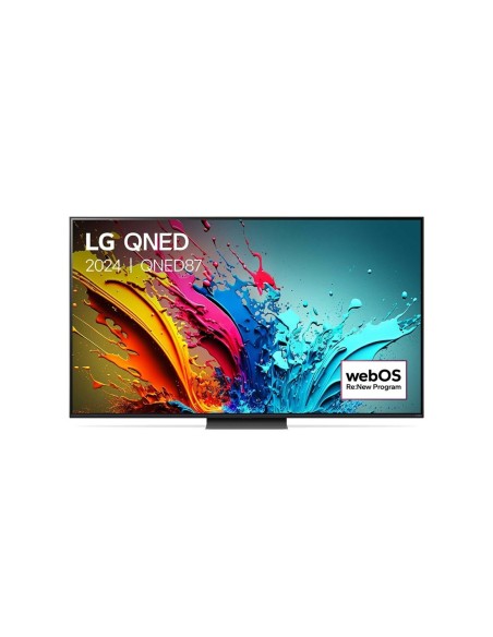 LG QNED 75QNED87T6B 190,5 cm (75") 4K Ultra HD Smart TV Wifi Negro, Plata