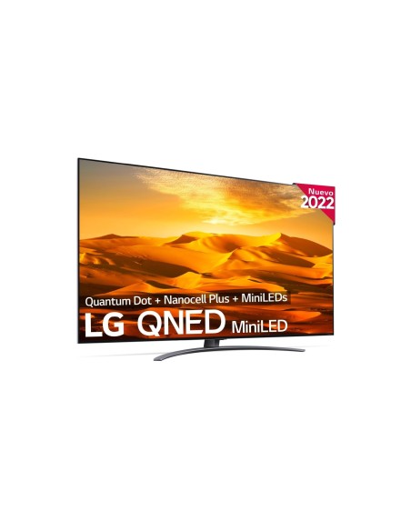 LG QNED MiniLED 75QNED916QA Televisor 190,5 cm (75") 4K Ultra HD Smart TV Wifi Negro, Gris