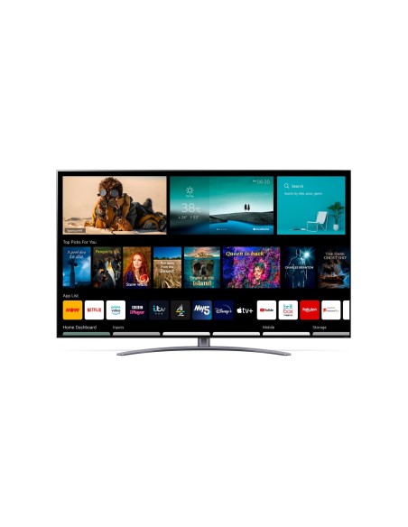 LG QNED MiniLED 75QNED916QA Televisor 190,5 cm (75") 4K Ultra HD Smart TV Wifi Negro, Gris