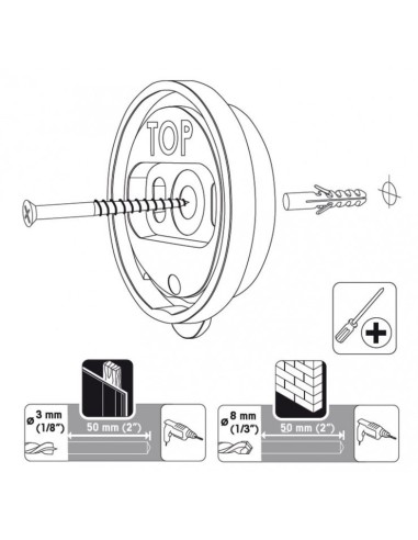 Vogel's TMM 107 Negro, Plata