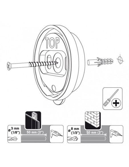 Vogel's TMM 107 Negro, Plata