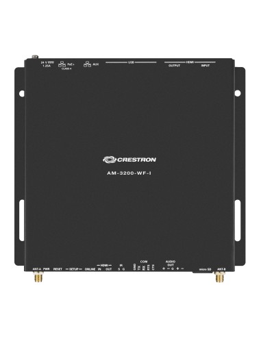 Crestron AM-3200-WF-I extensor audio video Receptor AV Negro