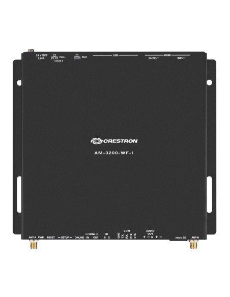 Crestron AM-3200-WF-I extensor audio video Receptor AV Negro