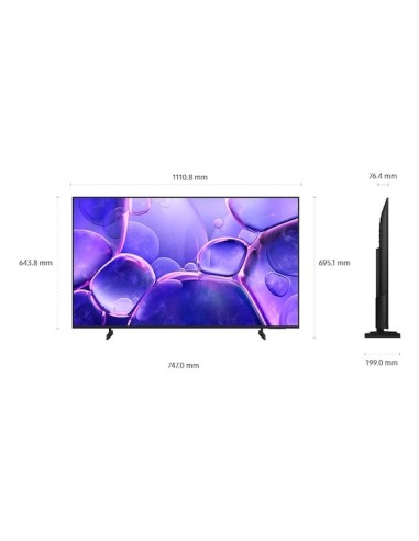 Samsung U8000F UE50U8072FUXXH Televisor 127 cm (50") 4K Ultra HD Smart TV Wifi Negro