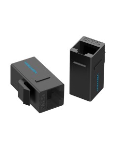 Vention Adaptador Conector RJ45 VDD-B07-B Cat5e UTP  RJ45 Hembra - RJ45 Hembra  Negro