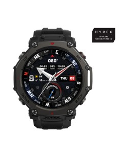 Amazfit T-Rex 3 Pro 3,81 cm (1.5") AMOLED 48 mm Digital 480 x 480 Pixeles Pantalla táctil Negro Wifi GPS (satélite)