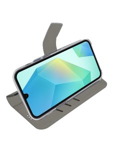 Celly WALLY funda para teléfono móvil 17 cm (6.7") Funda cartera Negro 2