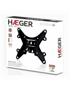 Haeger WB-T37.019A soporte para TV 94 cm (37") Negro 2