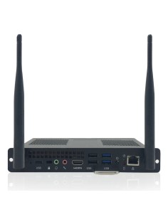 Newline WB7C120U PCs estación de trabajo Intel® Core™ i7 i7-8565U 16 GB DDR4-SDRAM 256 GB SSD Windows 10 Pro Slim PC Mini PC