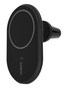 Belkin WIC004BTBK-NC cargador de dispositivo móvil Smartphone Negro Encendedor de cigarrillos Cargador inalámbrico Carga rápida