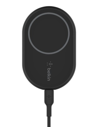 Belkin WIC004BTBK-NC cargador de dispositivo móvil Smartphone Negro Encendedor de cigarrillos Cargador inalámbrico Carga rápida