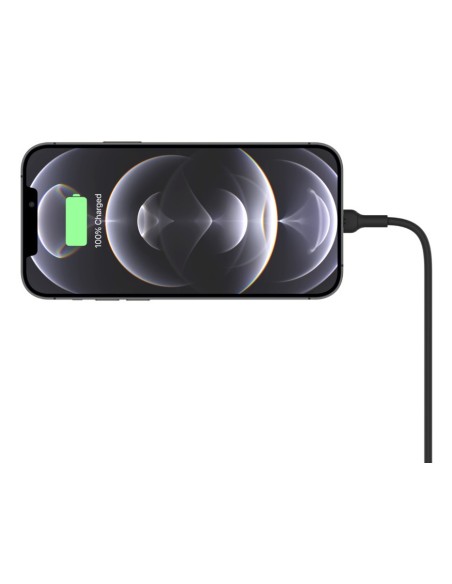 Belkin WIC004BTBK-NC cargador de dispositivo móvil Smartphone Negro Encendedor de cigarrillos Cargador inalámbrico Carga rápida