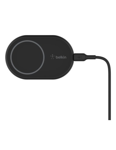 Belkin WIC004BTBK-NC cargador de dispositivo móvil Smartphone Negro Encendedor de cigarrillos Cargador inalámbrico Carga rápida